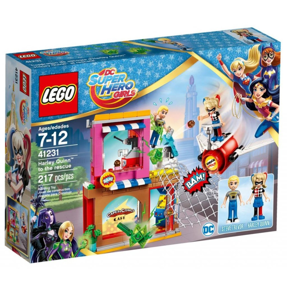 Конструктор Lego DC Super Hero Girls Харли Квинн спешит на помощь (41231)