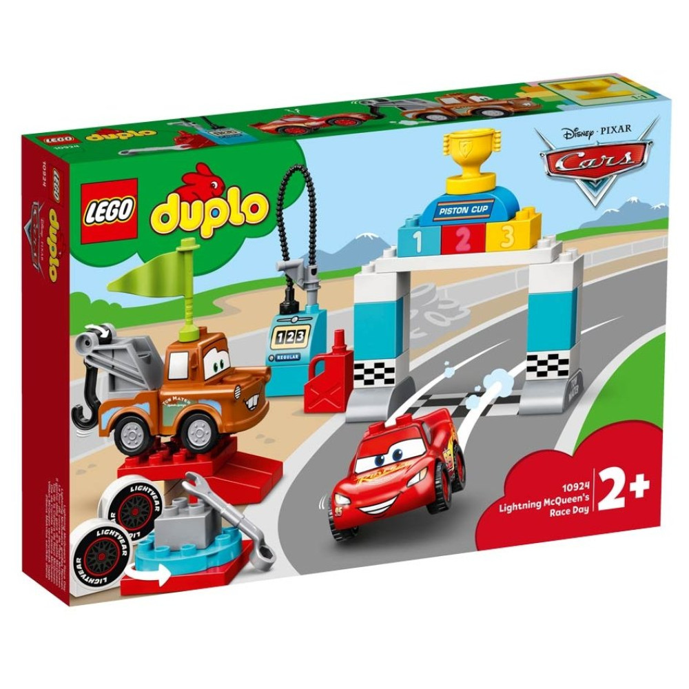 Конструктор Lego Duplo День гонки Молнии Мак-Квина (10924)