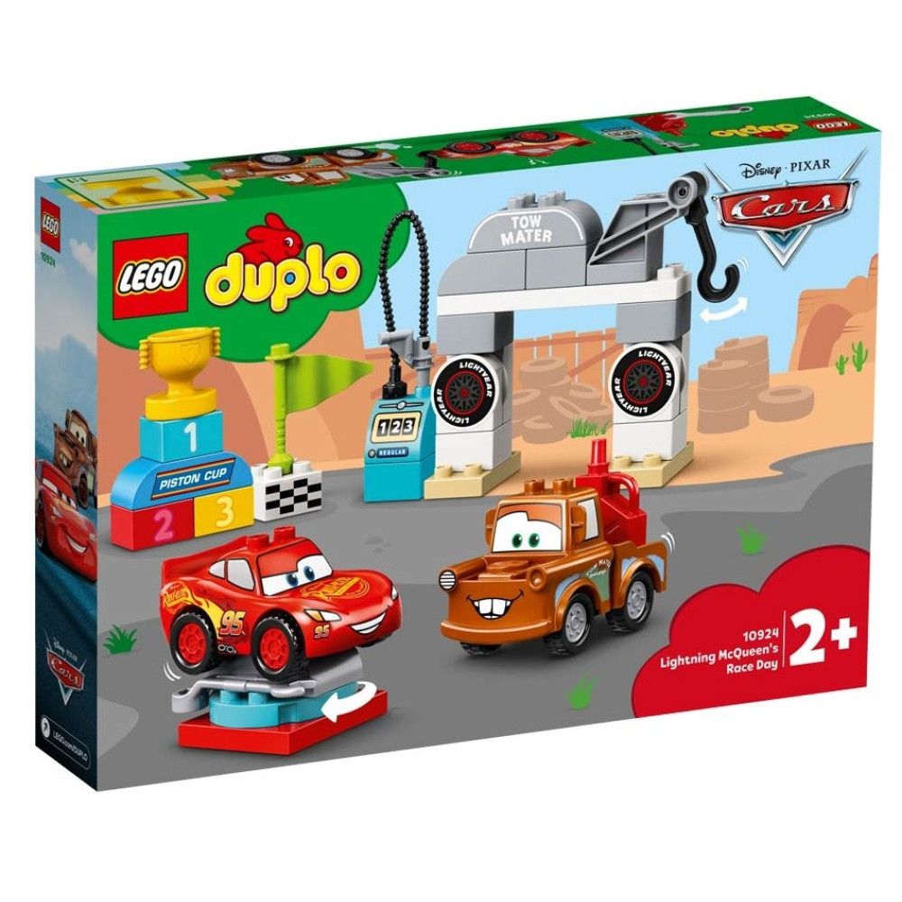 Конструктор Lego Duplo День гонки Молнии Мак-Квина (10924)