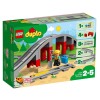 Конструктор Lego Duplo Town Железнодорожный мост и рельсы (10872)