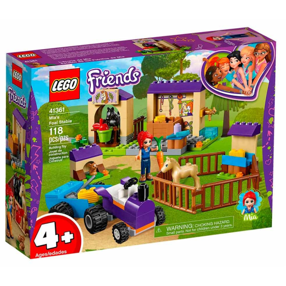 Конструктор Lego Friends Конюшня для жеребенка Мии (41361)