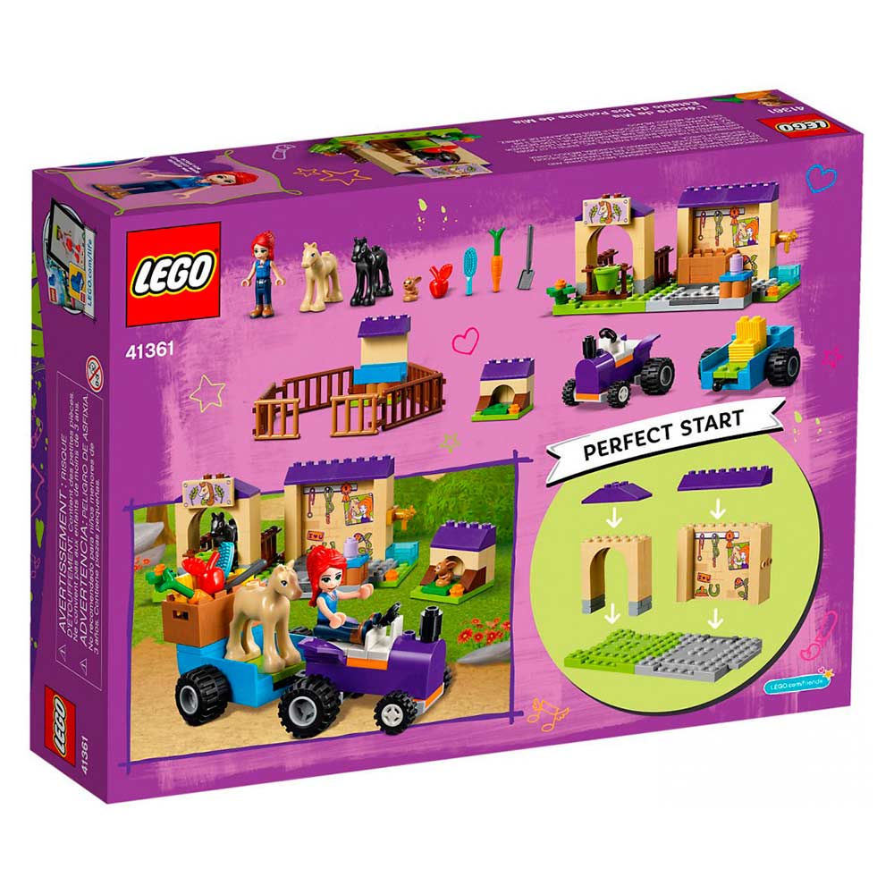 Конструктор Lego Friends Конюшня для жеребенка Мии (41361)