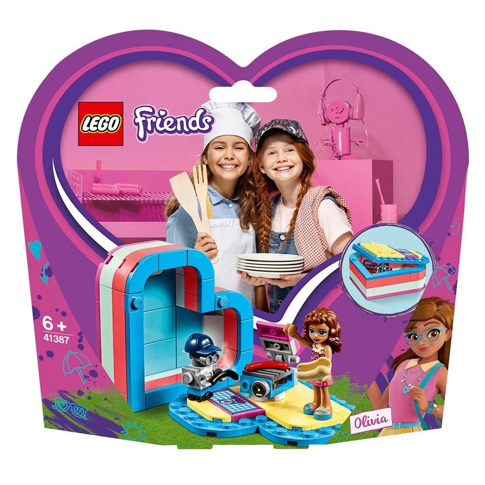 Конструктор Lego Friends Летняя шкатулка-сердечко Оливии (41387)
