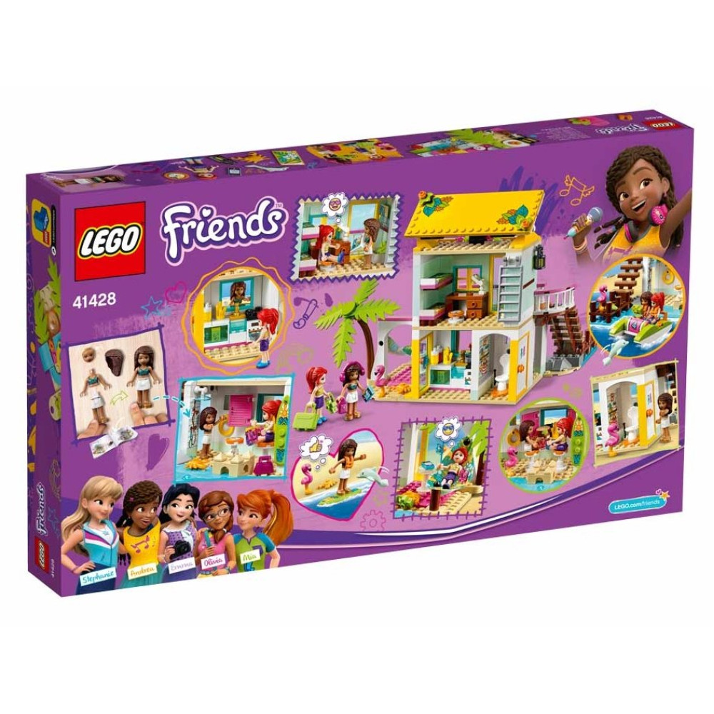 Конструктор Lego Friends Пляжный домик (41428)