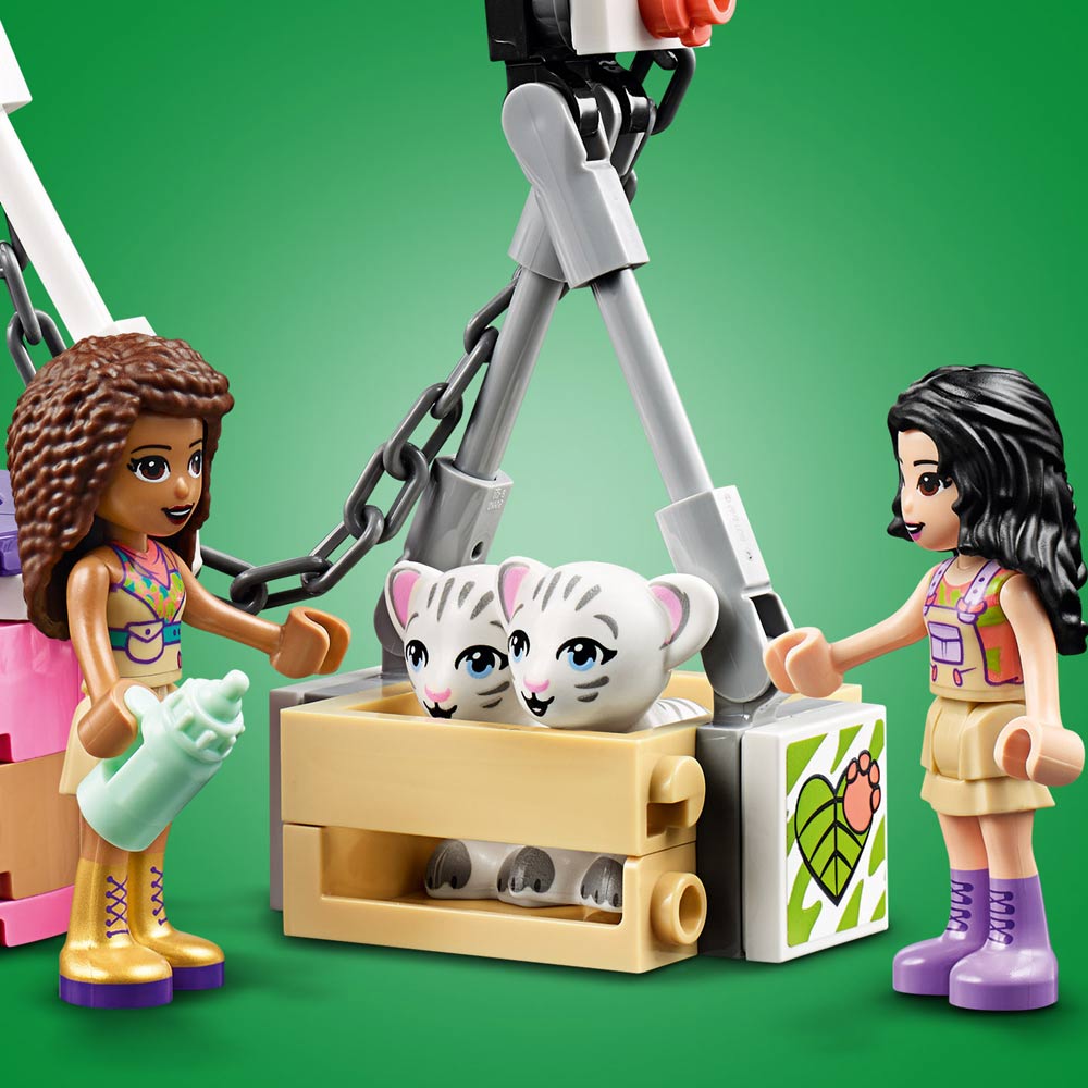 Конструктор Lego Friends Спасение тигра на воздушном шаре (41423)