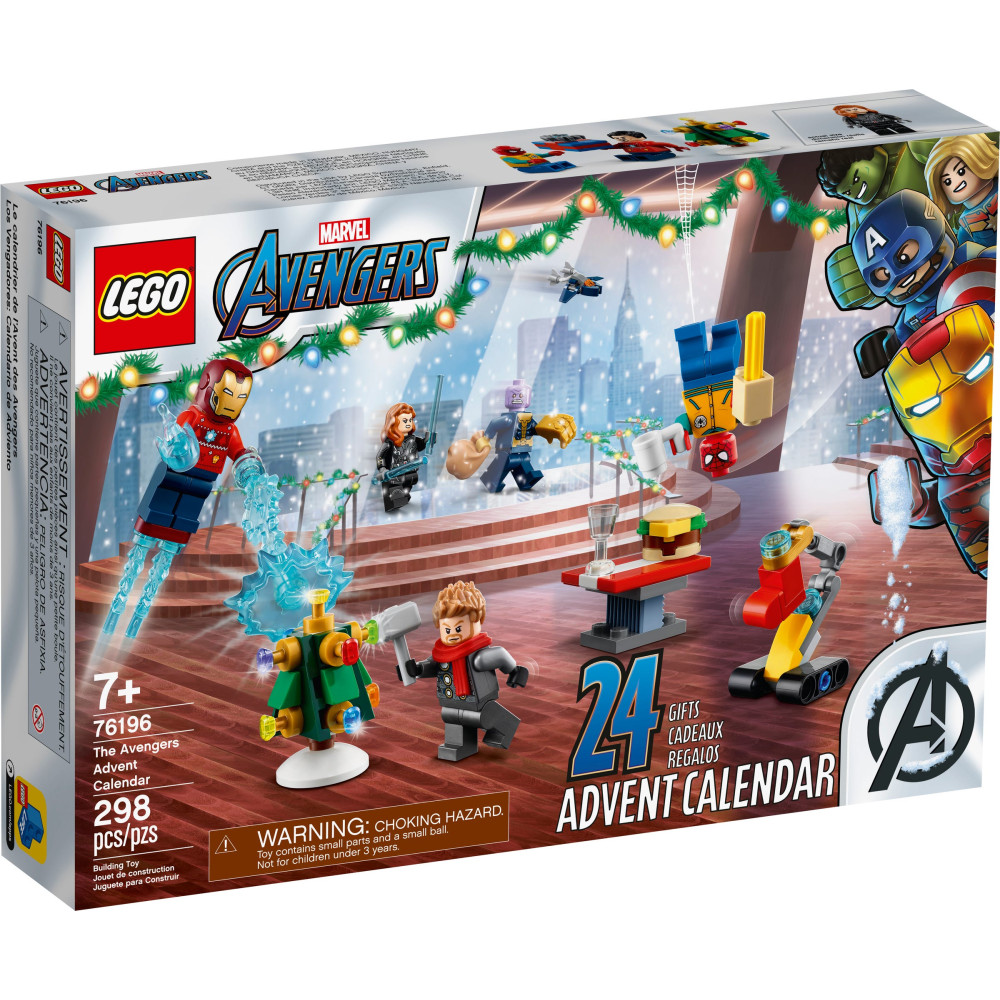 Конструктор Lego Super Heroes Marvel Avengers Новорічний календар Месники (76196)