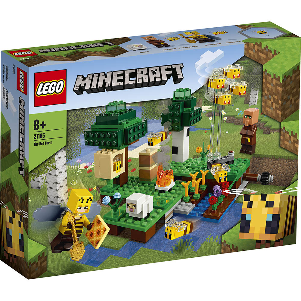 Конструктор Lego Minecraft Пасека (21165)