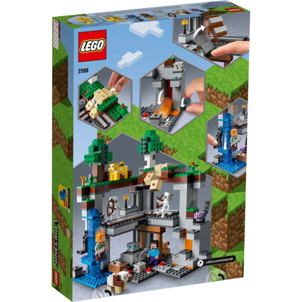 Конструктор Lego Minecraft Перша пригода (21169) Конструктор Lego Minecraft Перша пригода (21169)