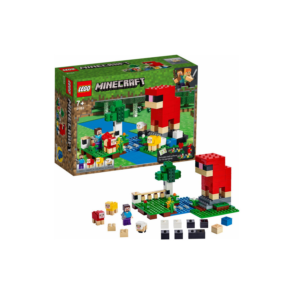 Конструктор Lego Minecraft Ферма шерсти (21153)
