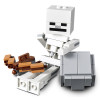 Конструктор Lego Minecraft Скелет и лавовый куб (21150)