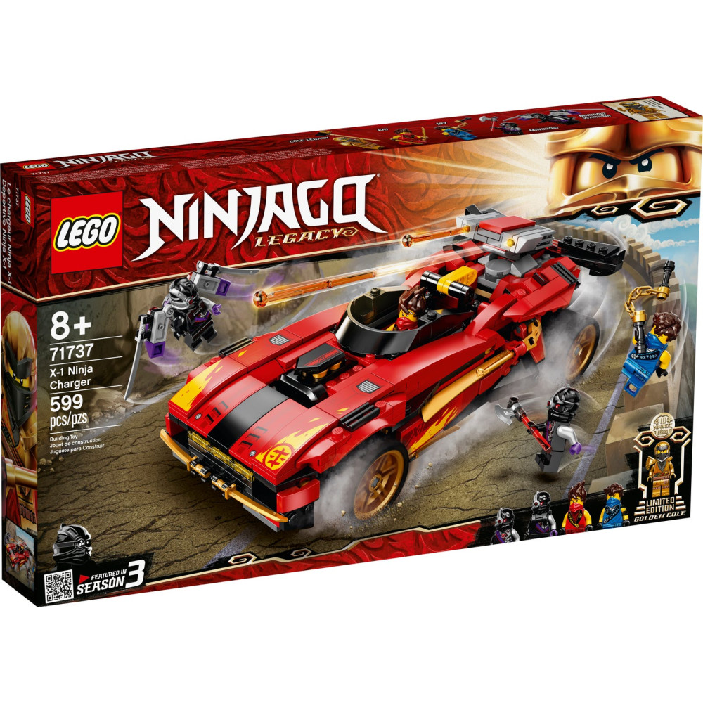 Конструктор Lego Ninjago Ніндзя-перехоплювач Х-1 (71737)