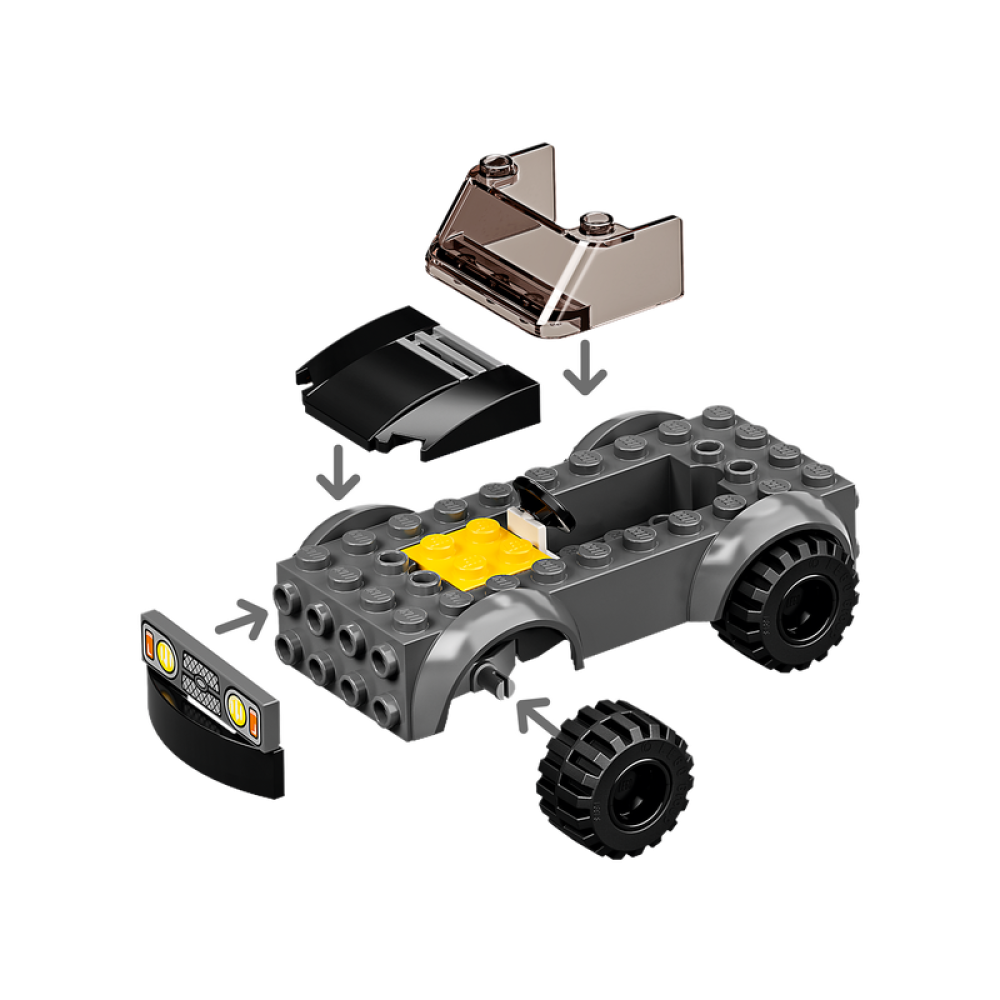 Конструктор Lego Super Heroes Marvel Человек-Паук против атаки дрона Мистерио (76184)