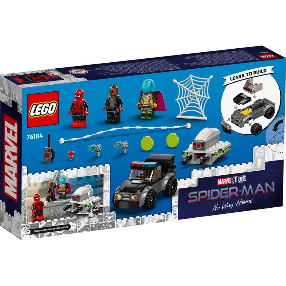 Конструктор Lego Super Heroes Marvel Человек-Паук против атаки дрона Мистерио (76184)
