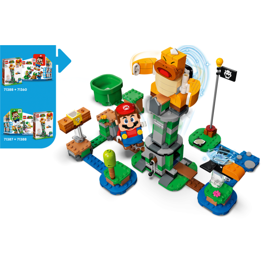 Конструктор Lego Super Mario Падаюча вежа боса братика-сумо Додатковий набір (71388)