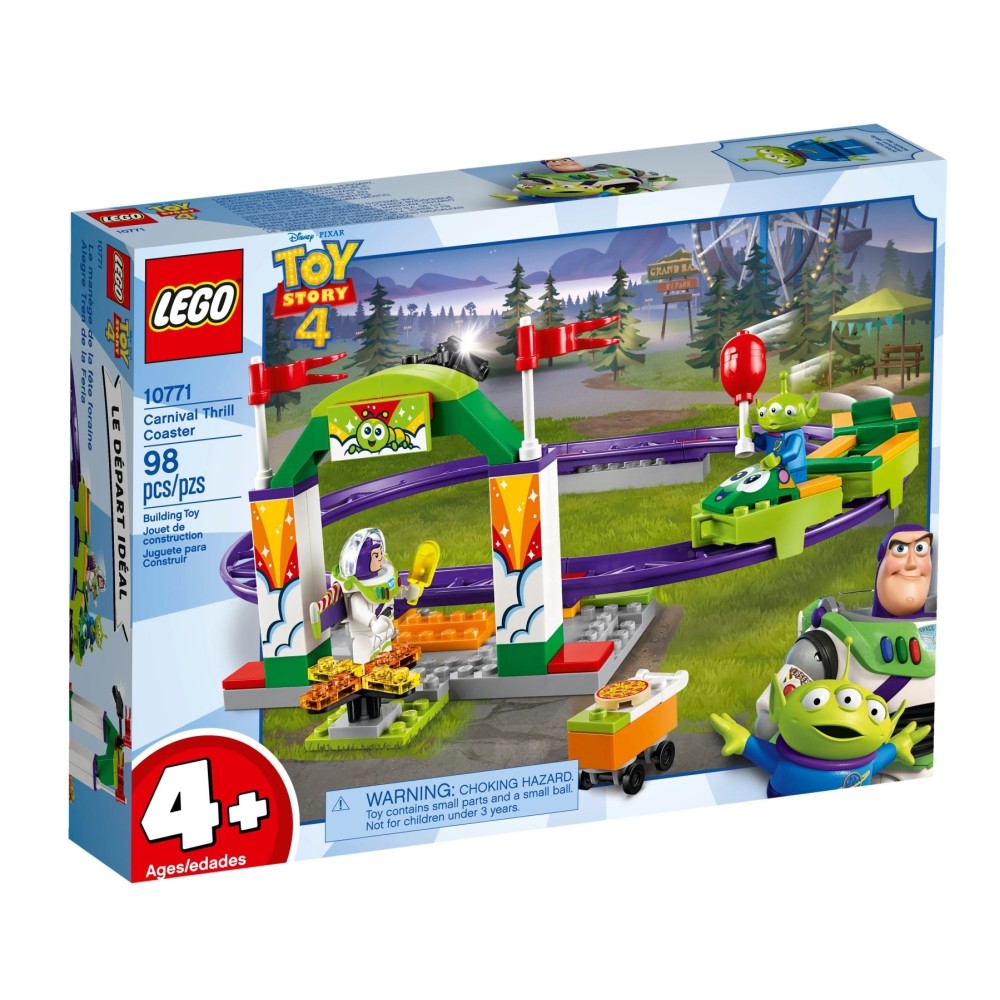 Конструктор Lego Toy Story 4 Американские горки Conf IP 2019 _4+_2  (10771)
