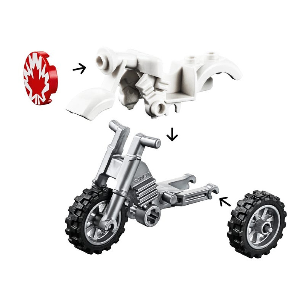 Конструктор Lego Juniors Toy Story 4 Трюковое шоу Дюка Бубумса Conf IP 2019_4+_2 (10767)