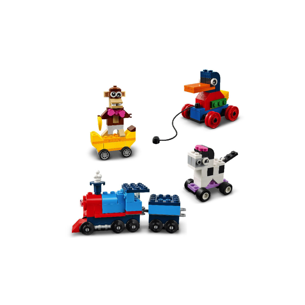 Конструктор Lego Classic Кубики та колеса (11014) Конструктор Lego Classic Кубики та колеса (11014)