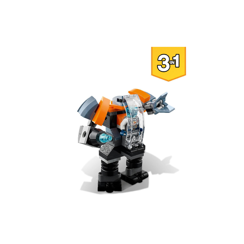 Конструктор Lego Creator Кибердрон (31111) Конструктор Lego Creator Кибердрон (31111)