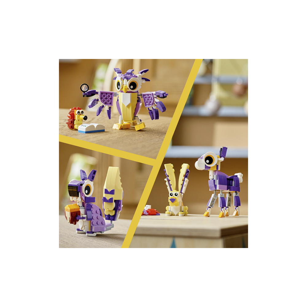 Конструктор Lego Creator Дивовижні лісові жителі (31125)