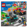 Конструктор Lego City Пожарная бригада и полицейская погоня (60319)