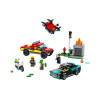 Конструктор Lego City Пожарная бригада и полицейская погоня (60319)