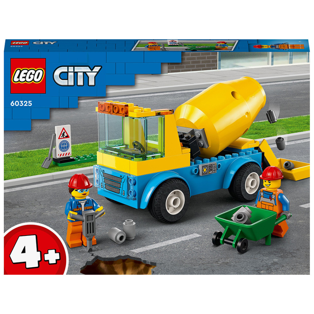Конструктор Lego City Вантажівка-бетонозмішувач (60325)