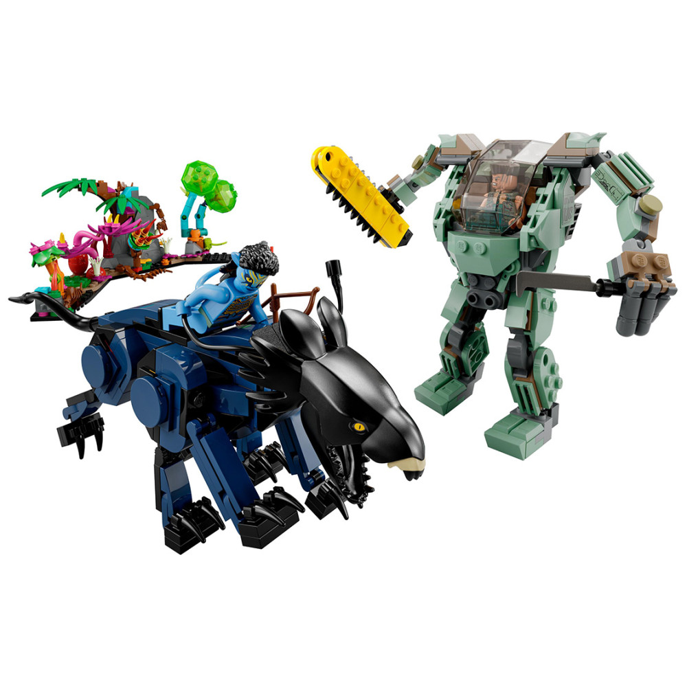 Конструктор Lego Avatar Нейтірі та танатор проти Майлза Куоріча в УМП Скафандрі (75571)