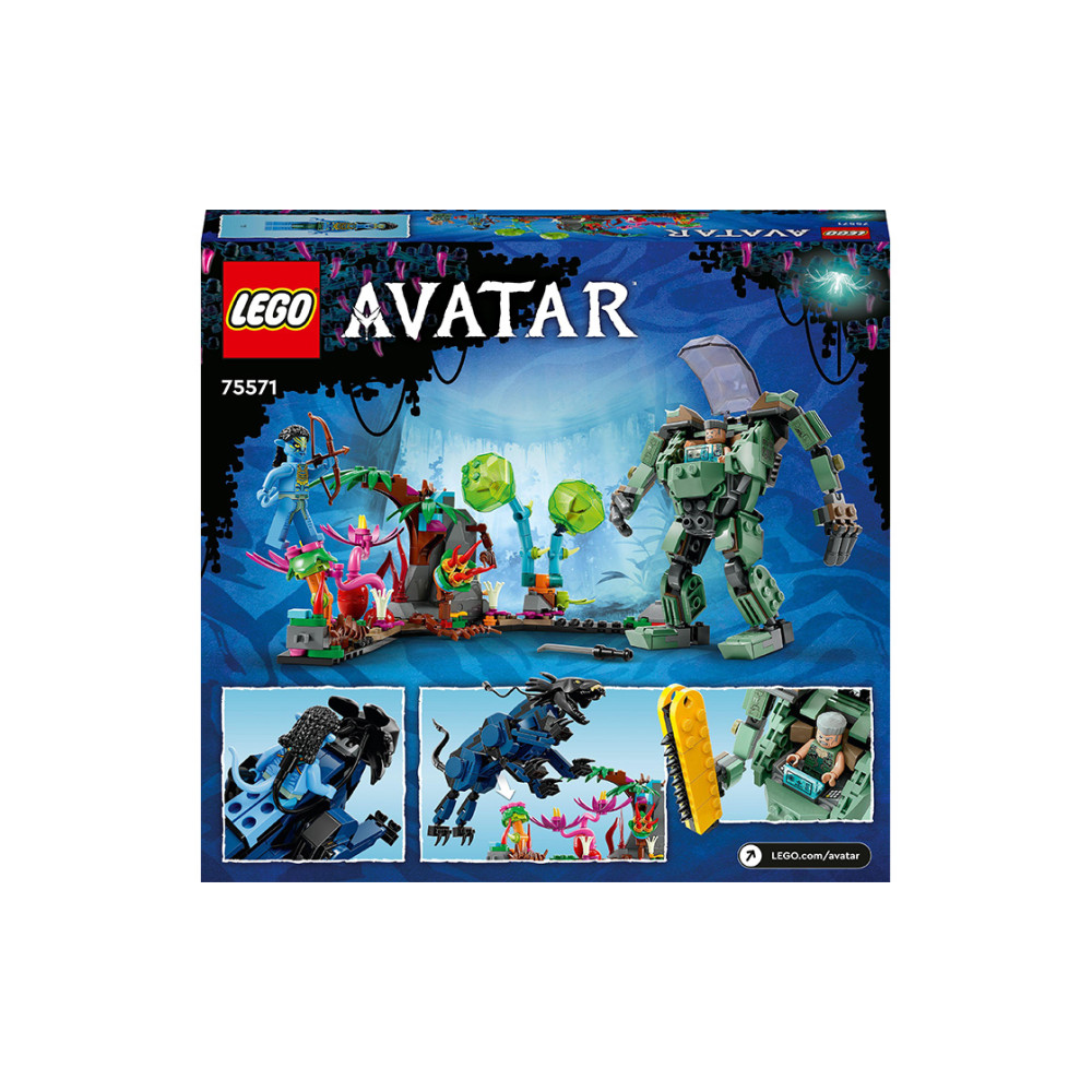 Конструктор Lego Avatar Нейтірі та танатор проти Майлза Куоріча в УМП Скафандрі (75571)