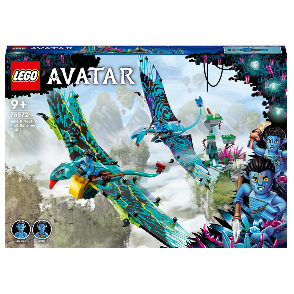 Конструктор Lego Avatar Перший політ Джейка та Нейтирі на банші (75572)