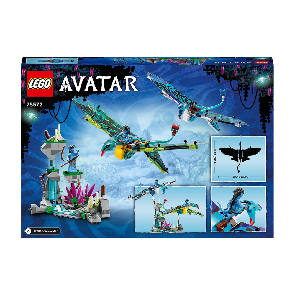 Конструктор Lego Avatar Перший політ Джейка та Нейтирі на банші (75572)