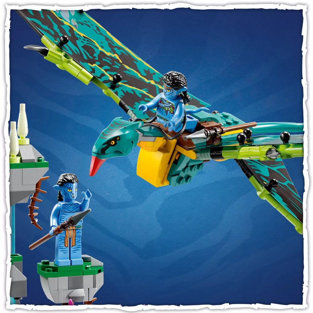 Конструктор Lego Avatar Перший політ Джейка та Нейтирі на банші (75572)
