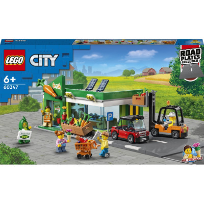 Конструктор Lego City Продуктовый магазин (60347)