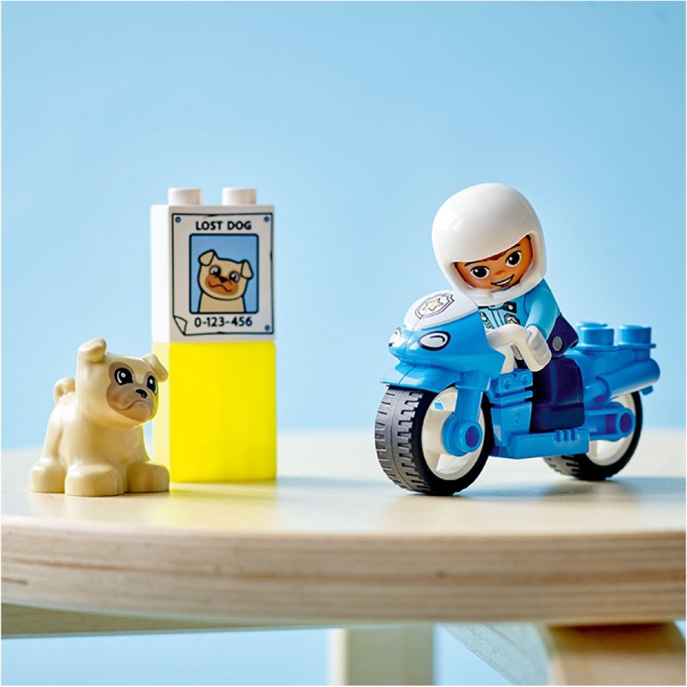 Конструктор Lego Duplo Town Поліцейський Мотоцикл (10967) Конструктор Lego Duplo Town Поліцейський Мотоцикл (10967)