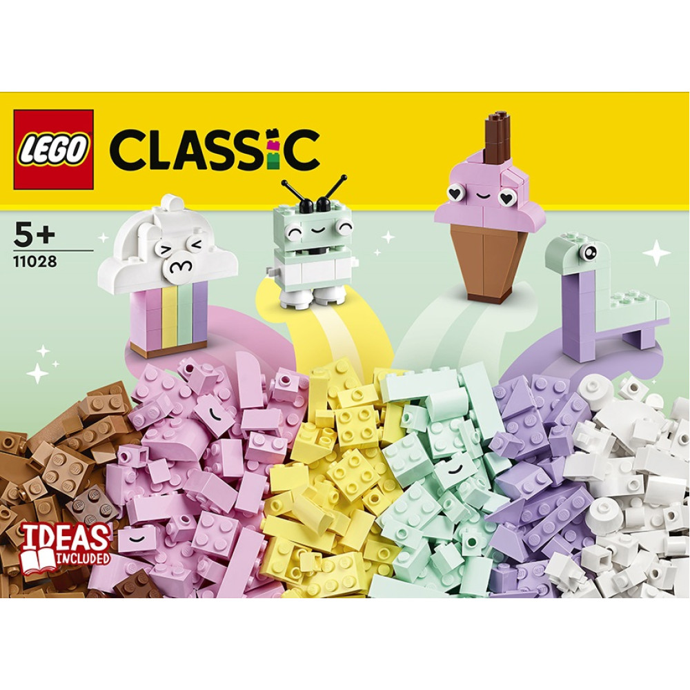 Конструктор Lego Classic Весела творчість: пастель (11028)