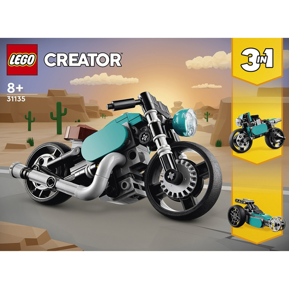 Конструктор Lego Creator Вінтажний мотоцикл (31135)