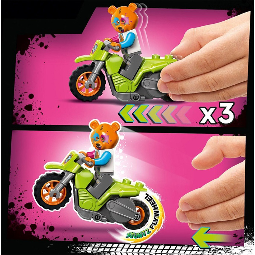 Конструктор Lego City Stunt трюковий мотоцикл ведмедя (60356) Конструктор Lego City Stunt трюковий мотоцикл ведмедя (60356)