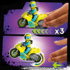 Конструктор Lego City Stunt трюковий кібер-мотоцикл (60358)