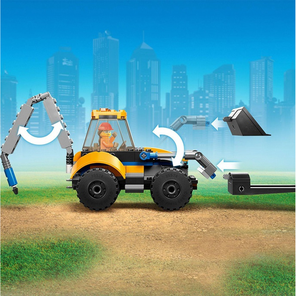 Конструктор Lego City Строительный экскаватор (60385)