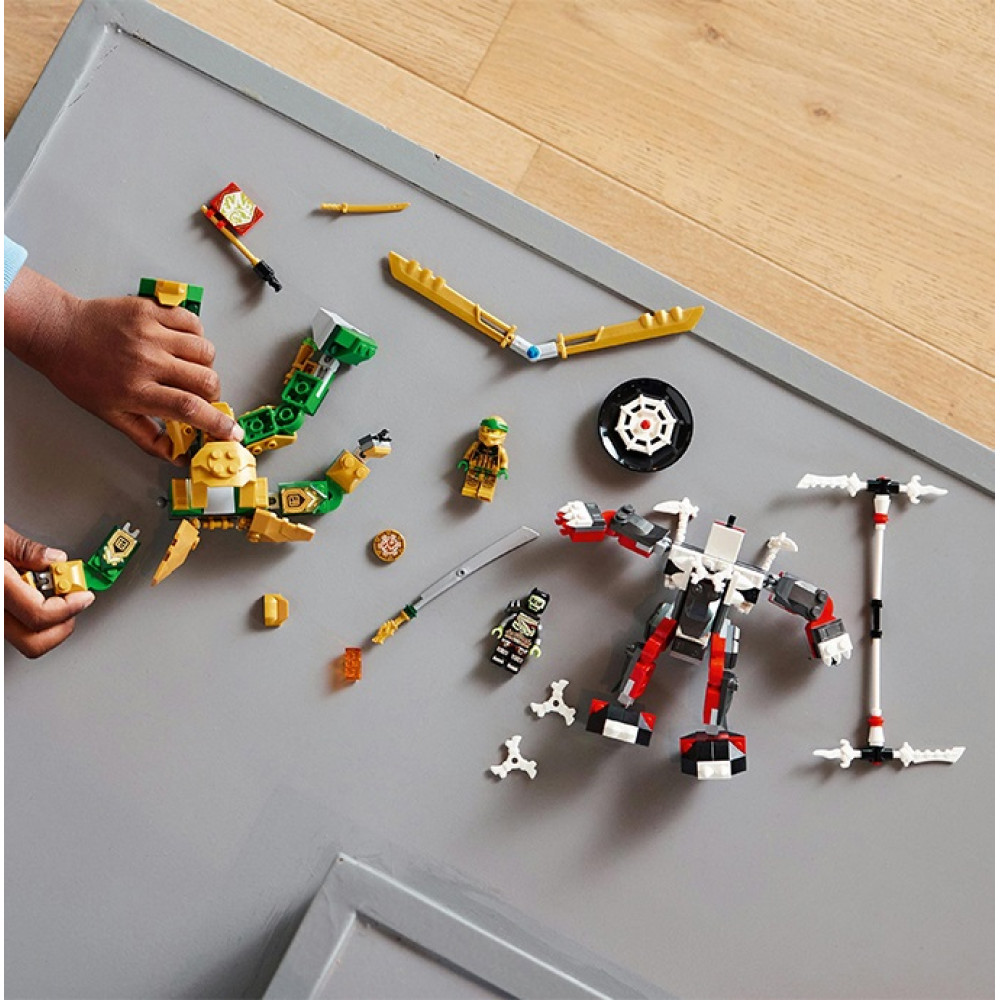 Конструктор Lego Ninjago битва робота Evo Ллойда (71781)