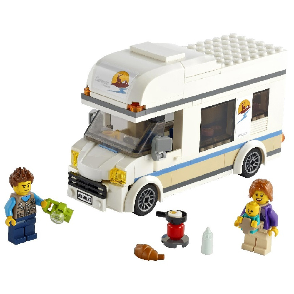 Конструктор Lego City Каникулы в доме на колесах (60283) Конструктор Lego City Каникулы в доме на колесах (60283)