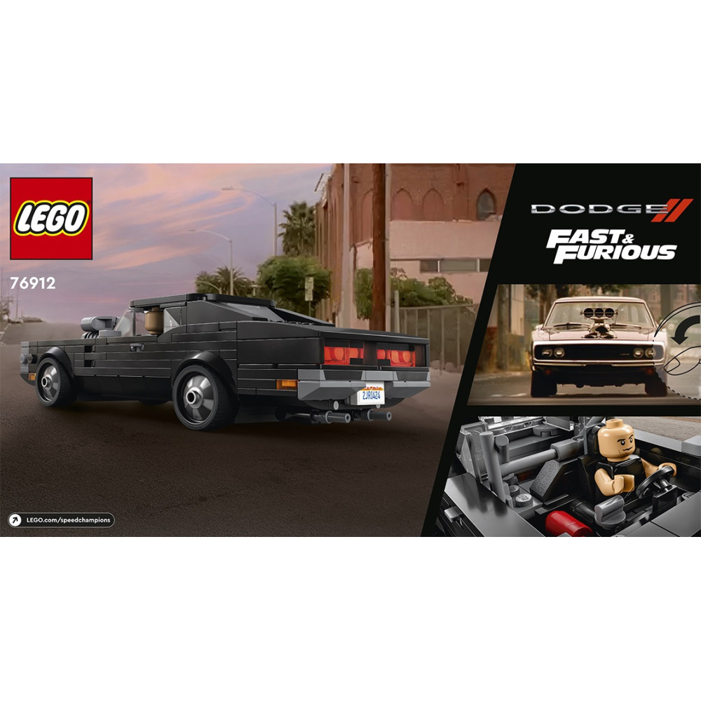 Конструктор Lego Speed Champions Fast Furious 1970 Dodge Charger (76912) Конструктор Lego Speed Champions Fast Furious 1970 Dodge Charger (76912)