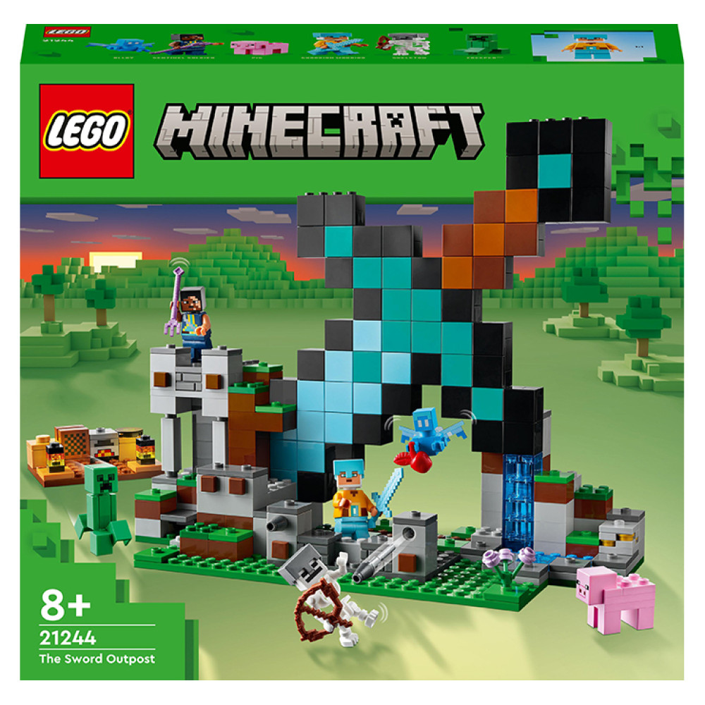 Конструктор Lego Minecraft Аванпост мечів (21244)