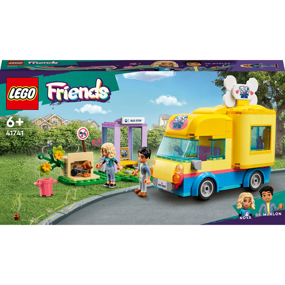 Конструктор Lego Friends Спасательный фургон для собак (41741)