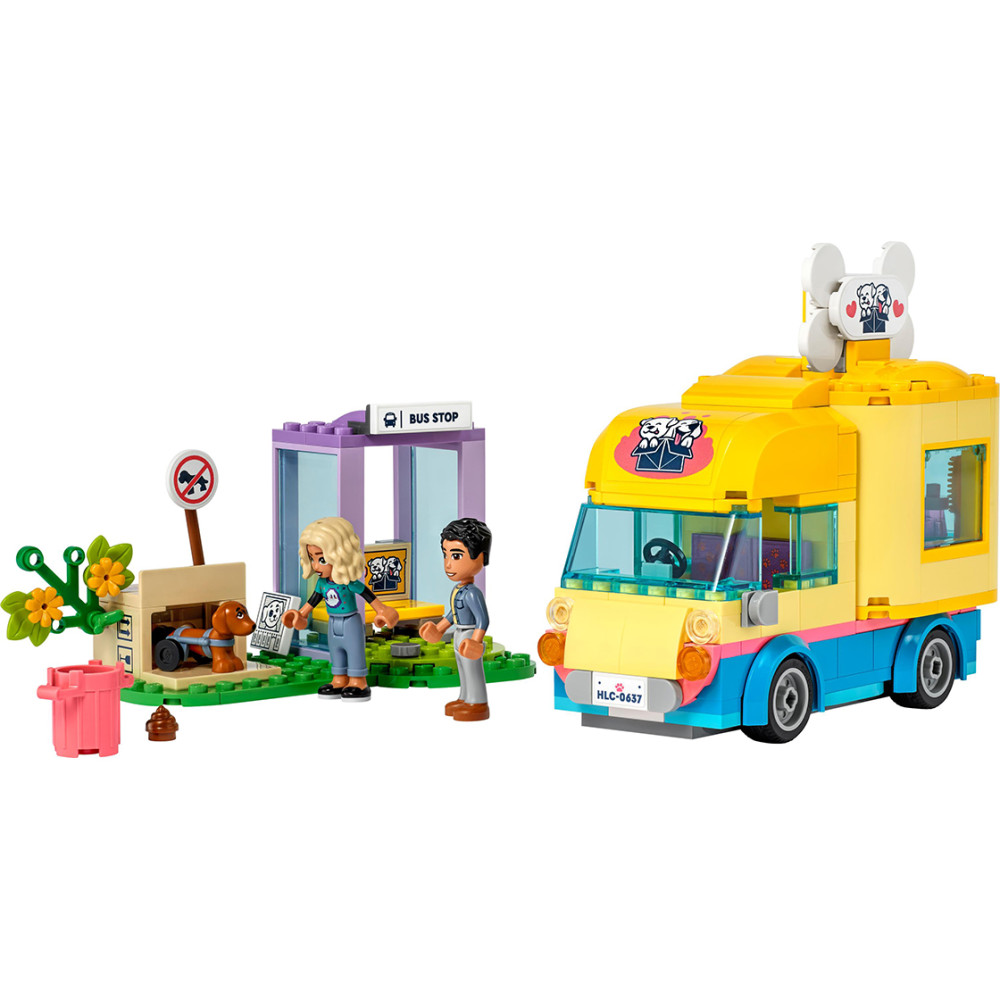 Конструктор Lego Friends Спасательный фургон для собак (41741) Конструктор Lego Friends Спасательный фургон для собак (41741)