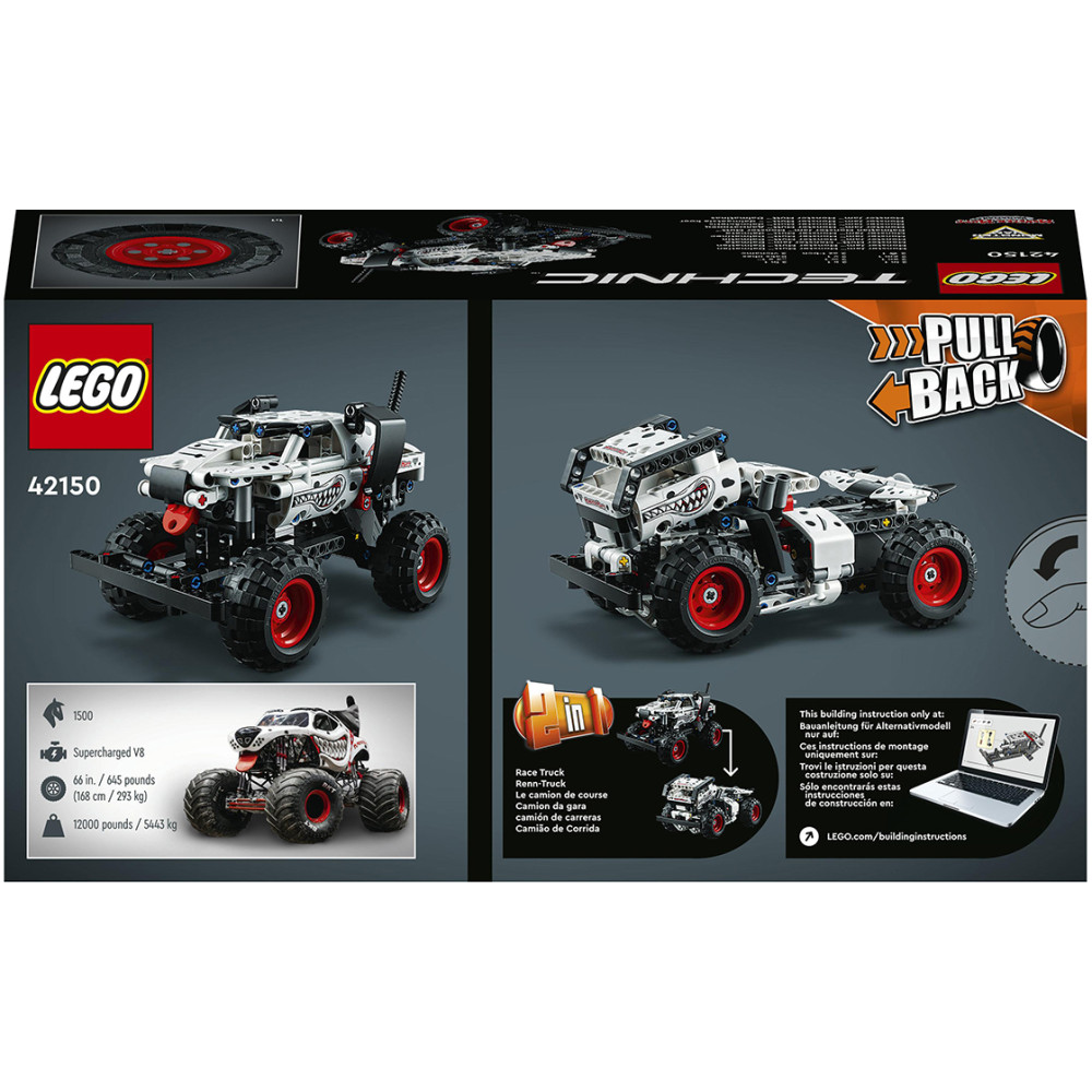 Конструктор Lego Technic Monster Jam Monster Mutt Dalmatian (42150) Конструктор Lego Technic Monster Jam Monster Mutt Dalmatian (42150)