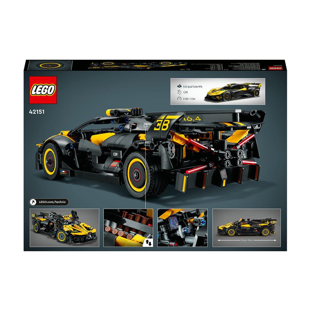 Конструктор Lego Technic Bugatti Bolide (42151) Конструктор Lego Technic Bugatti Bolide (42151)