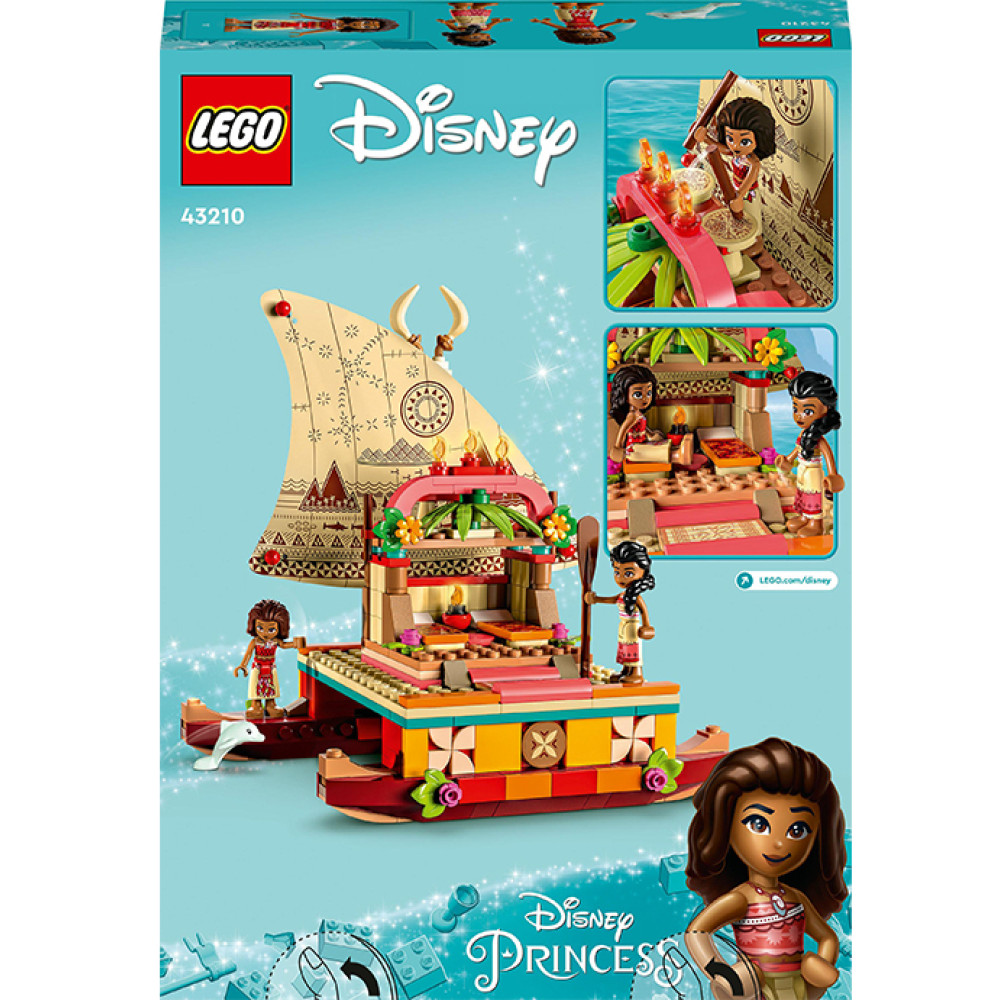 Конструктор Lego Disney Princess Путеводная лодка Моаны (43210)
