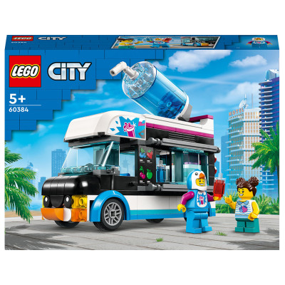 Конструктор Lego City Коктейльный фургон пингвина (60384) Конструктор Lego City Коктейльный фургон пингвина (60384)