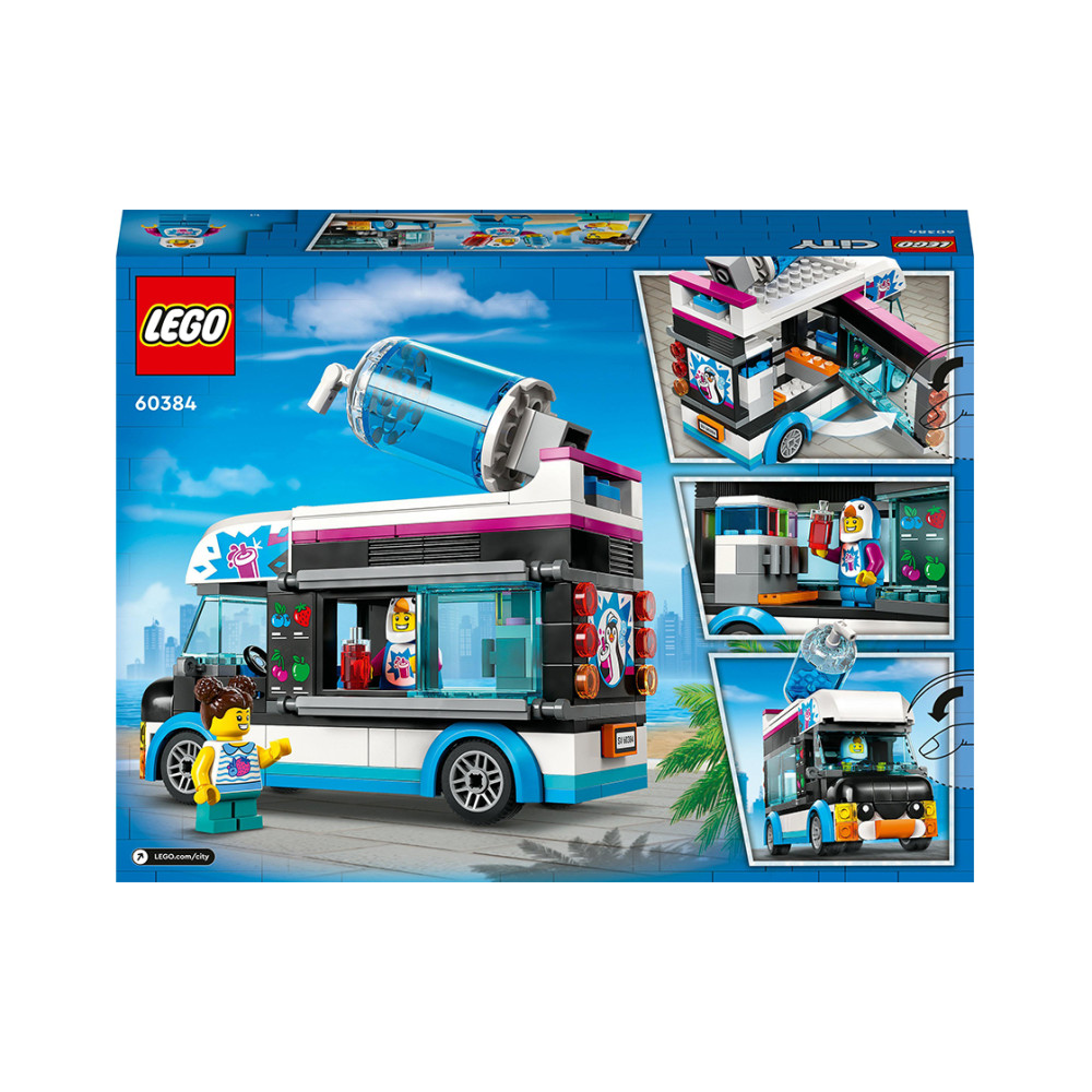 Конструктор Lego City Коктейльный фургон пингвина (60384)