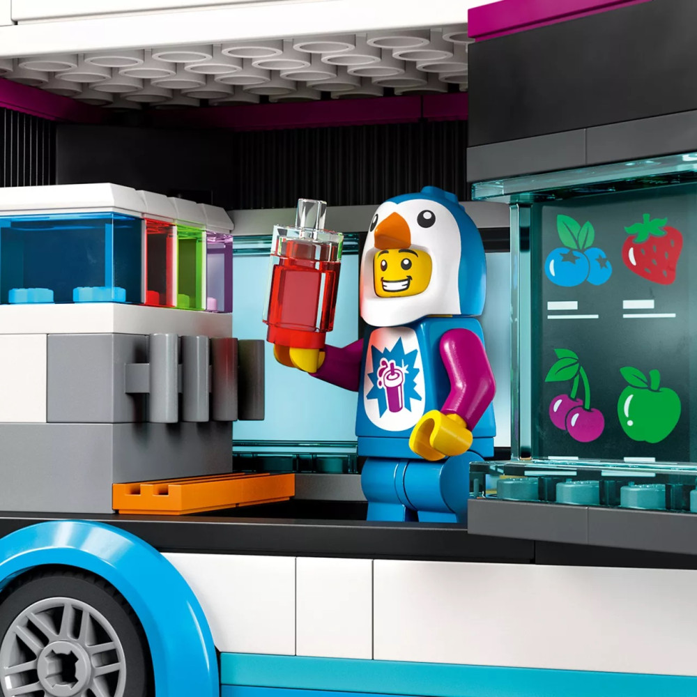 Конструктор Lego City Коктейльный фургон пингвина (60384)